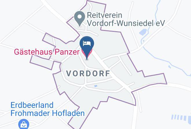 Wunsiedel - Gastehaus Panzer Maps