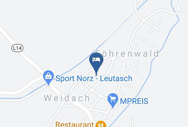 Innsbruck Land - Gastehaus Paula Maps