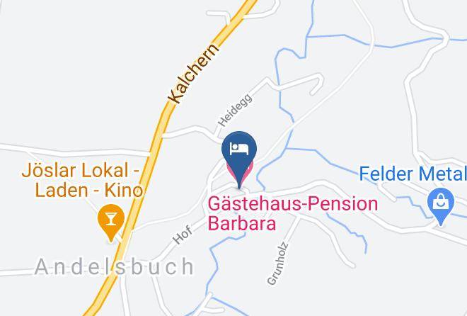 Bregenz - Gastehaus Pension Barbara Maps