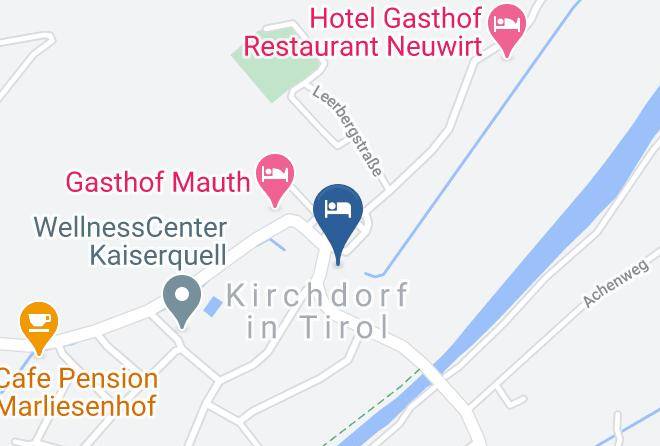 Kitzbuhel - Gastehaus Pension Bendler Maps