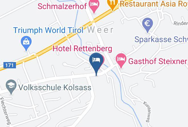 Innsbruck Land - Gastehaus Pension Edelweiss Maps