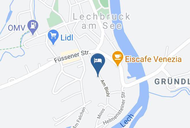 Ostallgau - Gastehaus Pension Elisa Maps