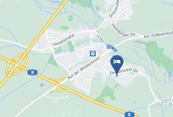 Saarpfalz Kreis - Gastehaus Pension Kessler Maps