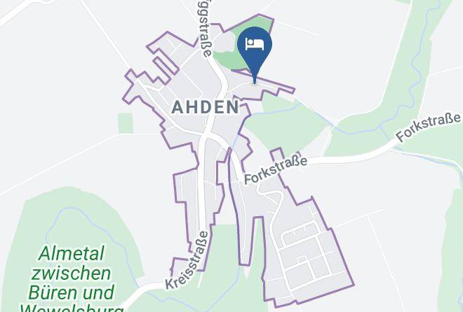 Paderborn - Gastehaus Pension Kohlerhof Maps