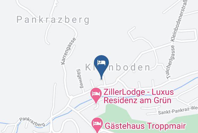 Schwaz - Gastehaus Penz Maps