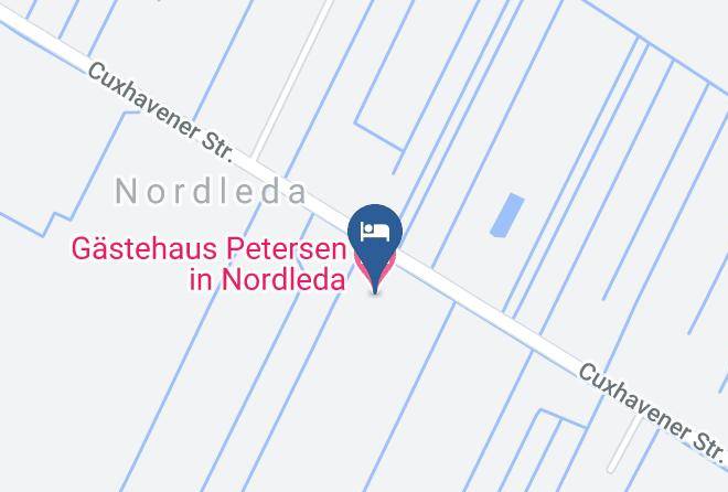 Cuxhaven - Gastehaus Petersen In Nordleda Maps