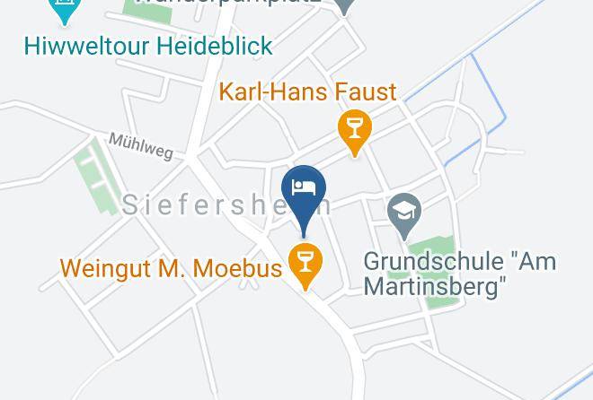 Alzey Worms - Gastehaus Pfarrwinkel Maps