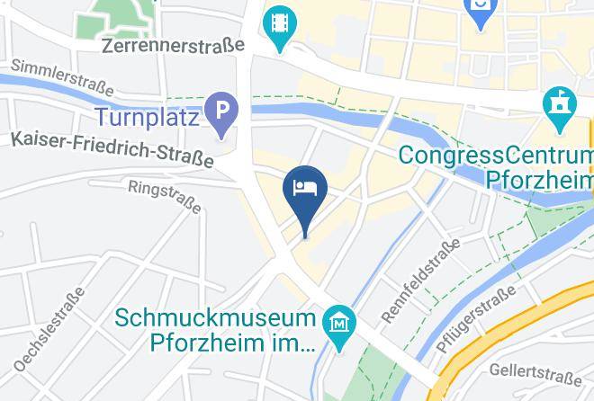 Pforzheim - Gastehaus Pforzheim Maps
