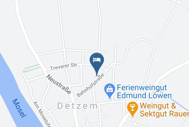 Trier Saarburg - Gastehaus Porten Maps