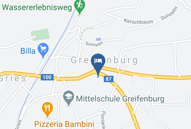 Spittal An Der Drau - Gastehaus Post Aigner Maps