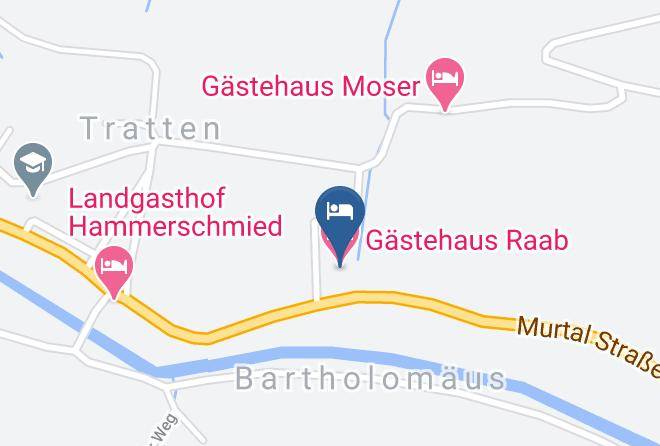 Murau - Gastehaus Raab Maps