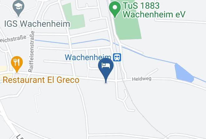 Bad Durkheim - Gastehaus Rach Maps