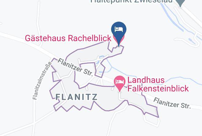 Regen - Gastehaus Rachelblick Maps