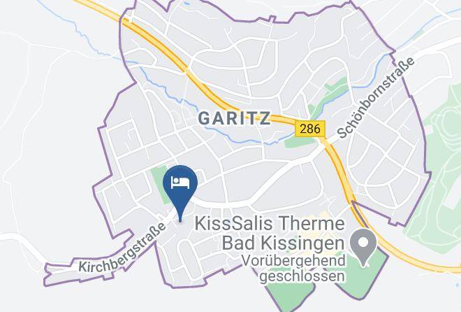 Bad Kissingen - Gastehaus Reichert Maps