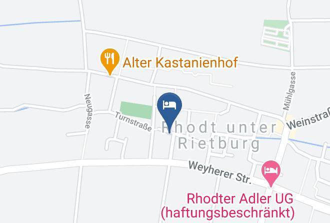 Sudliche Weinstrasse - Gastehaus Reinfrank Maps