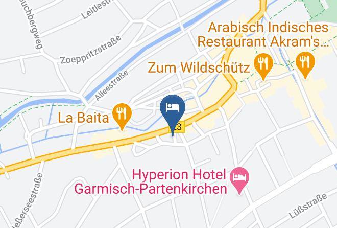 Garmisch Partenkirchen - Gastehaus Riesch Ingrid Esch Maps
