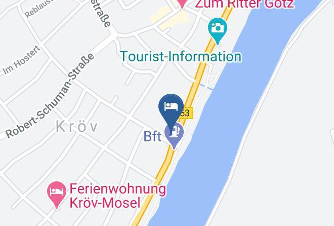 Bernkastel Wittlich - Gastehaus Rosel Trossen Maps