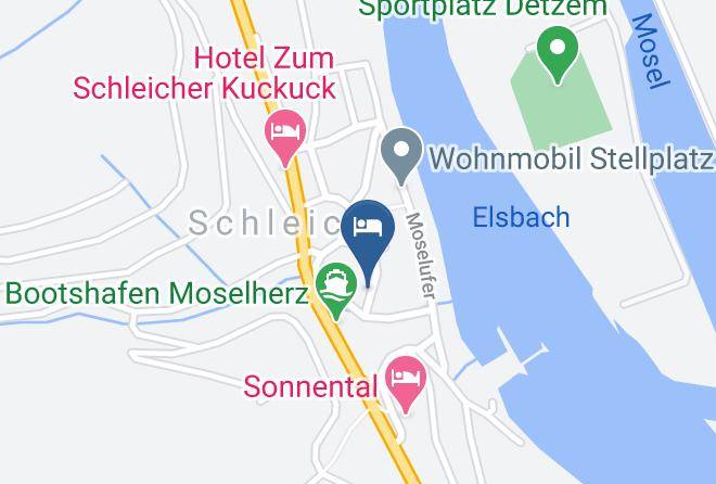 Trier Saarburg - Gastehaus Rummel Maps