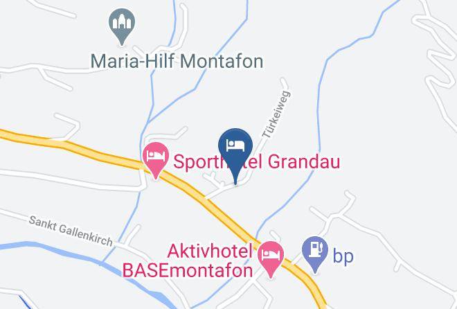 Bludenz - Gastehaus Sahler Maps