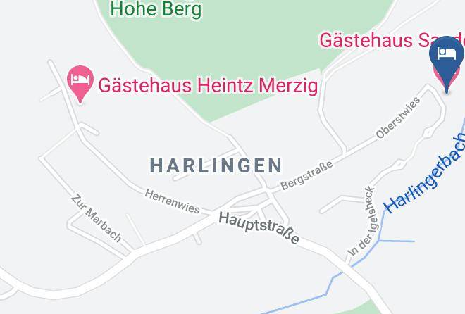 Merzig Wadern - Gastehaus Sander Maps
