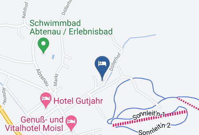 Hallein - Gastehaus Sandtner Maps