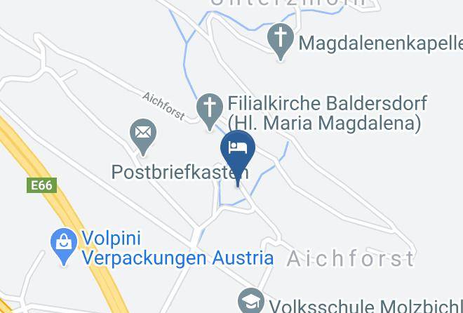 Spittal An Der Drau - Gastehaus Santer Maps