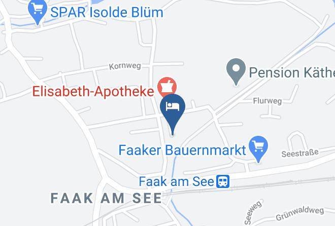 Villach Land - Gastehaus Sapetschnig Maps