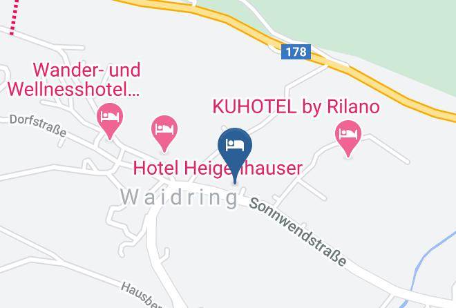 Kitzbuhel - Gastehaus Sattler Maps