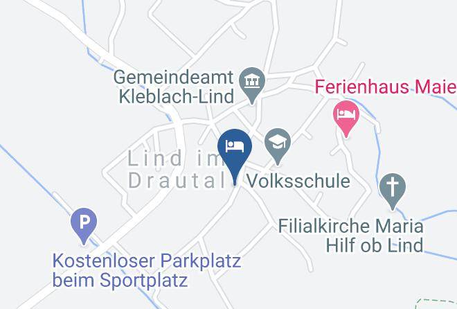 Spittal An Der Drau - Gastehaus Schall Maps