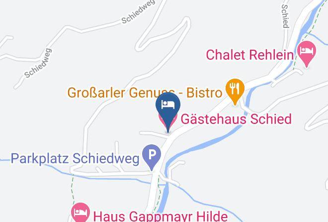 Sankt Johann Im Pongau - Gastehaus Schied Maps