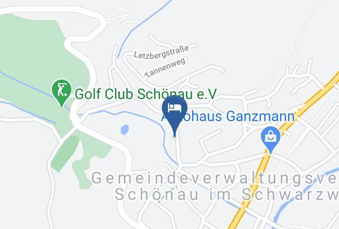 Lorrach - Gastehaus Schlageter Maps