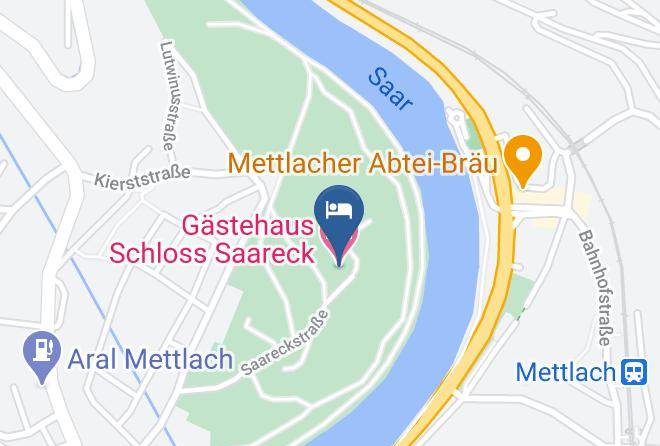Merzig Wadern - Gastehaus Schloss Saareck Maps