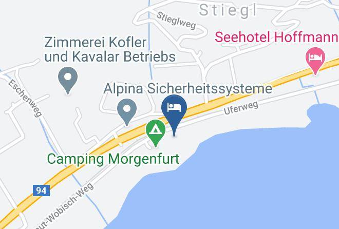Feldkirchen - Gastehaus Schluga Direkt Am See Maps