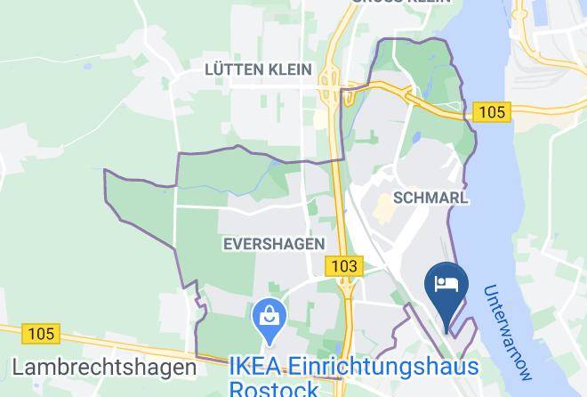 Rostock - Gastehaus Maps