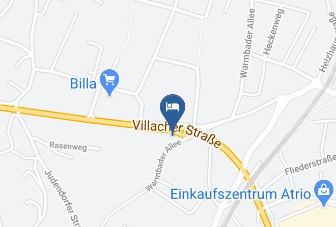 Villach - Gastehaus Schneider Maps