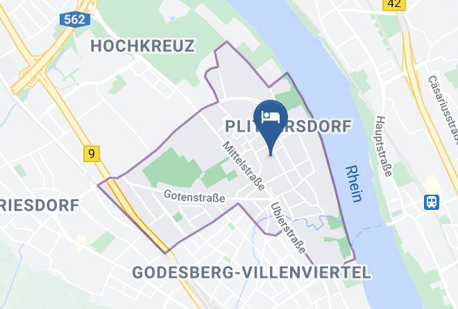 Bonn - Gastehaus Scholz Maps