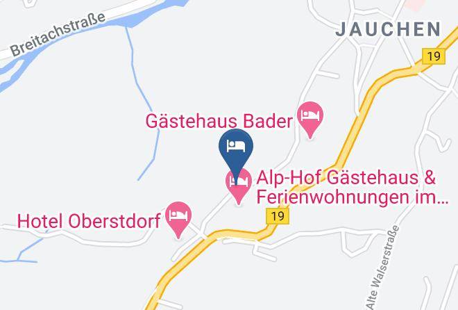 Oberallgau - Gastehaus Schraudolf Maps