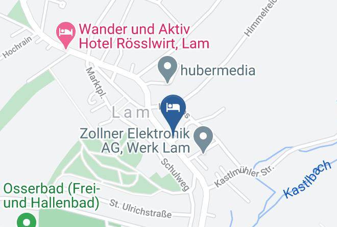 Cham - Gastehaus Schrotter Maps