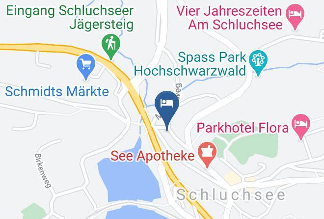 Breisgau Hochschwarzwald - Gastehaus Schuppiser Maps