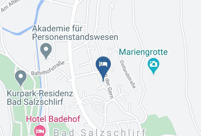 Fulda - Gastehaus Schuster Maps