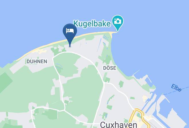 Cuxhaven - Gastehaus Seestern Maps