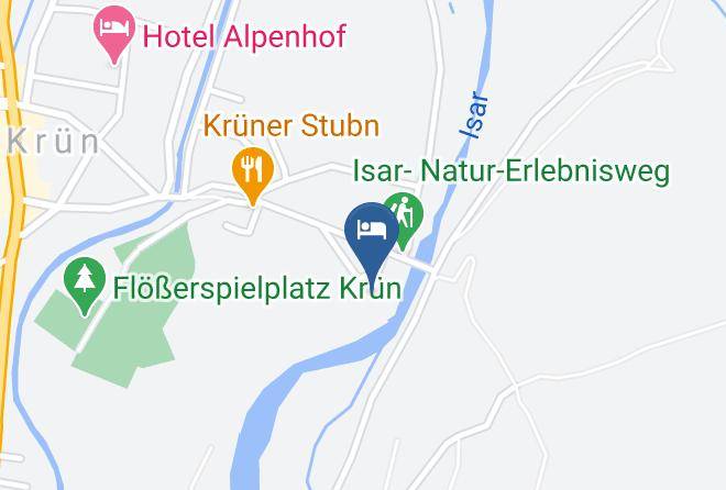 Garmisch Partenkirchen - Gastehaus Simon Maps