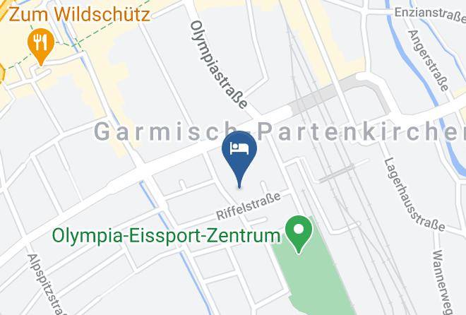Garmisch Partenkirchen - Gastehaus Sissi Maps