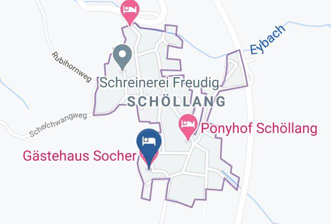 Oberallgau - Gastehaus Socher Maps