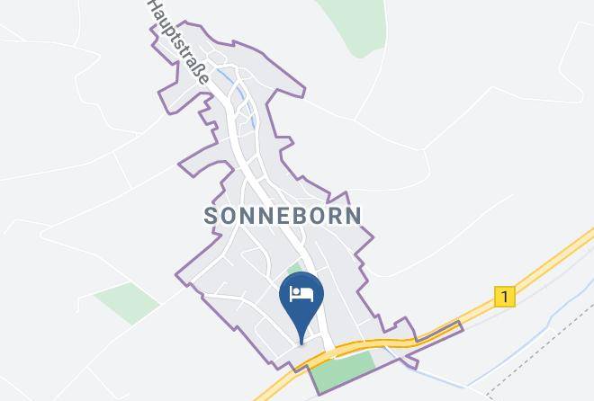 Lippe - Gastehaus Sonneborn Maps