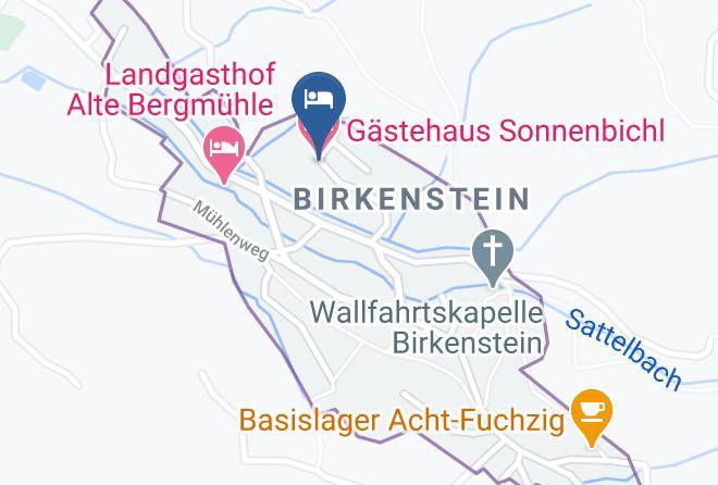 Miesbach - Gastehaus Sonnenbichl Maps