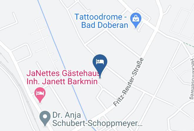 Rostock - Gastehaus Sonneneck Maps