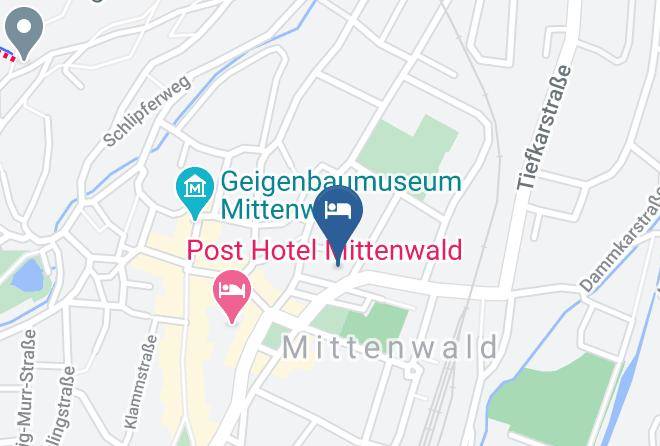 Garmisch Partenkirchen - Gastehaus Sonnenheim Maps