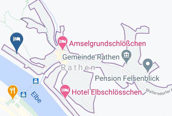 Sachsische Schweiz Osterzgebirge - Gastehaus Sonnenheim Maps