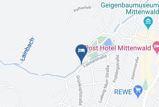 Garmisch Partenkirchen - Gastehaus Sonnenhof Maps